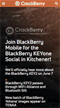 Mobile Screenshot of crackberry.com