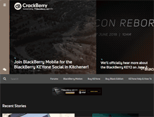 Tablet Screenshot of crackberry.com