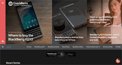 Desktop Screenshot of m.crackberry.com